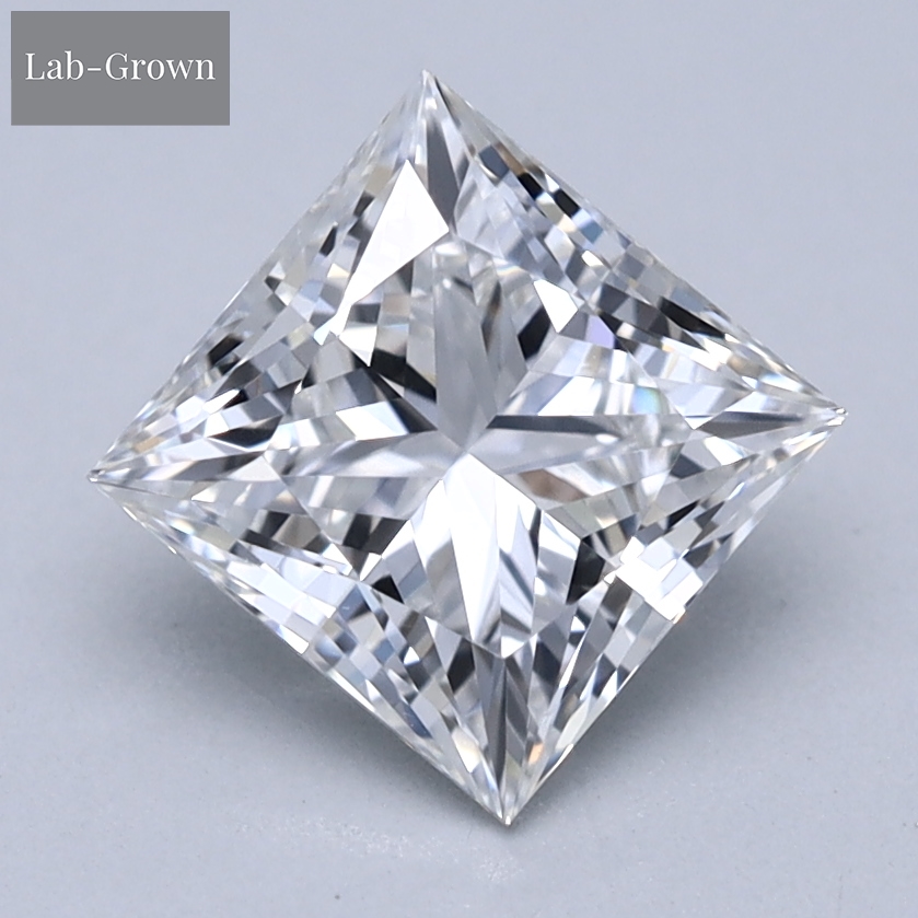 Princess Cut Lab-Grown Diamond