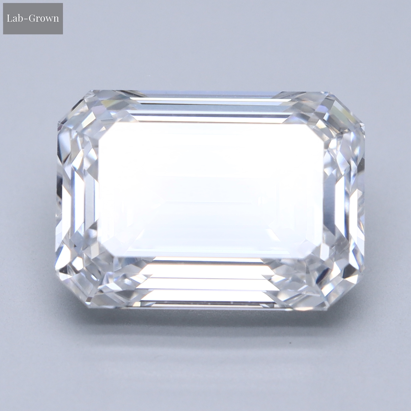 Emerald Cut Lab-Grown Diamond