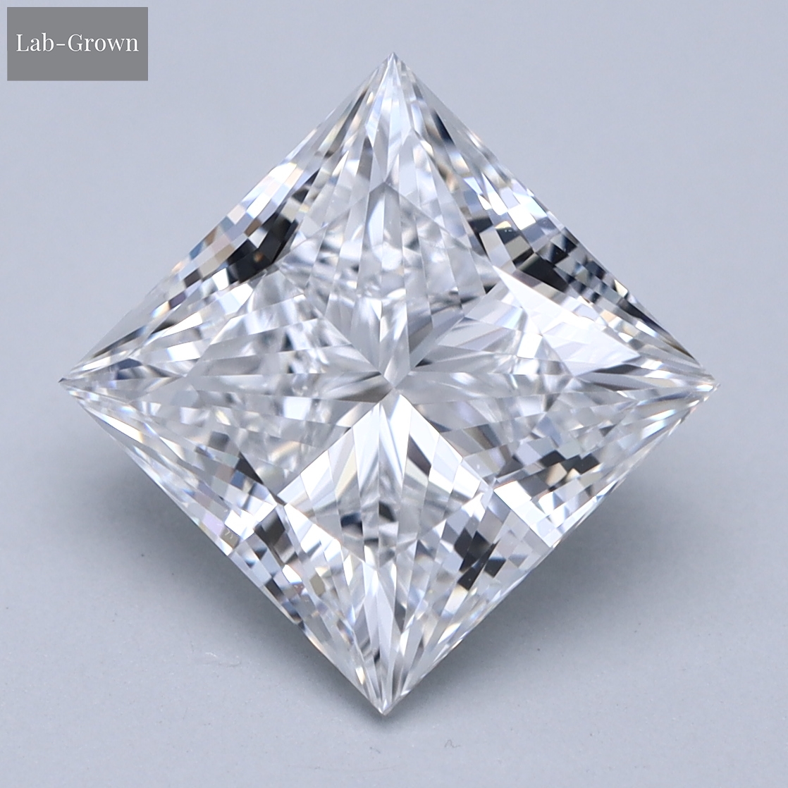 Princess Cut Lab-Grown Diamond