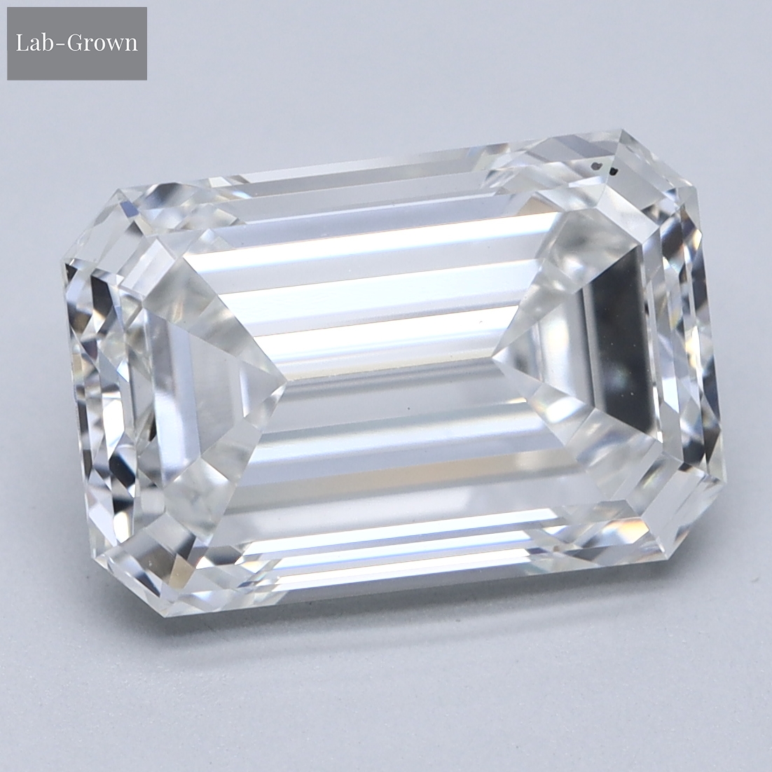 Emerald Cut Lab-Grown Diamond