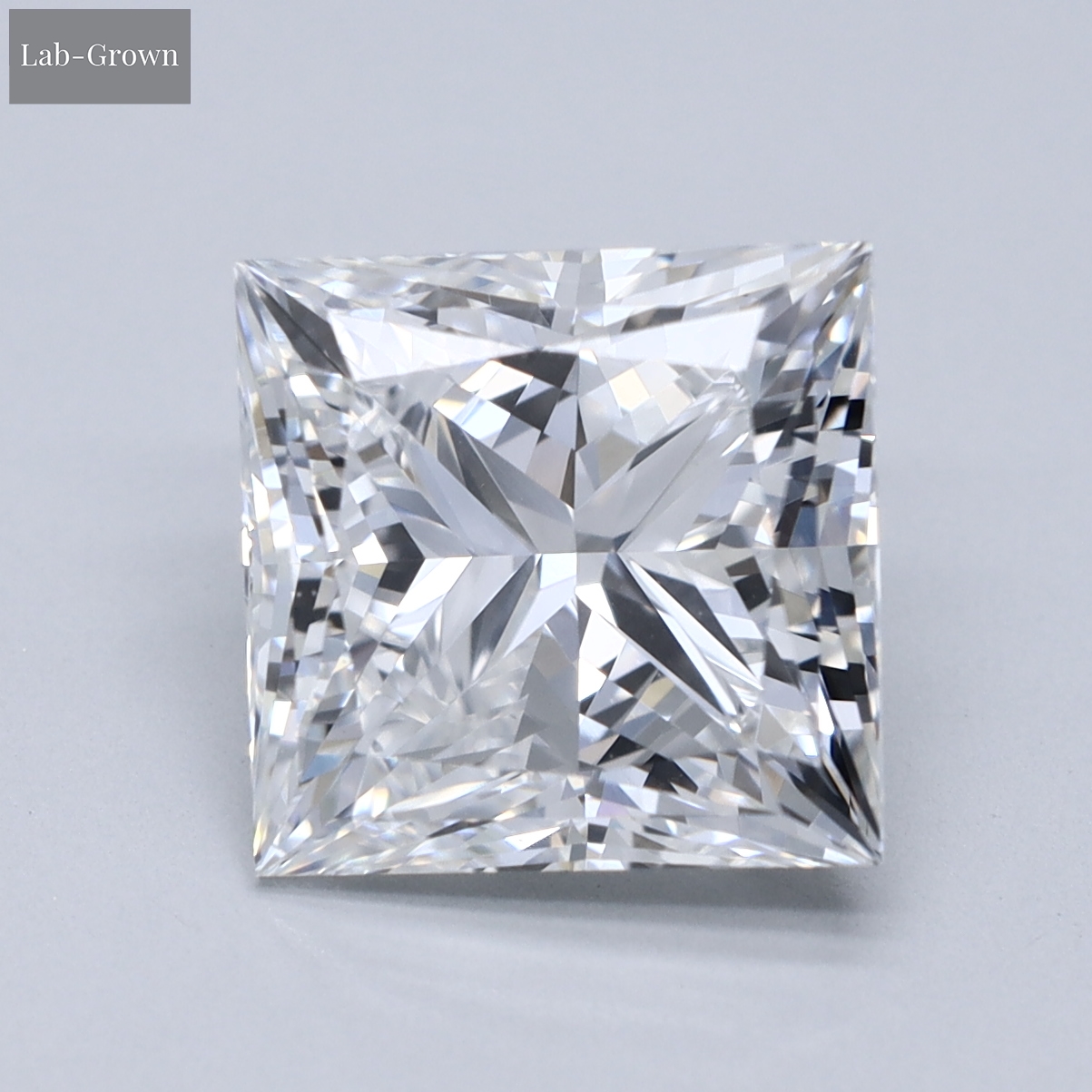 Princess Cut Lab-Grown Diamond