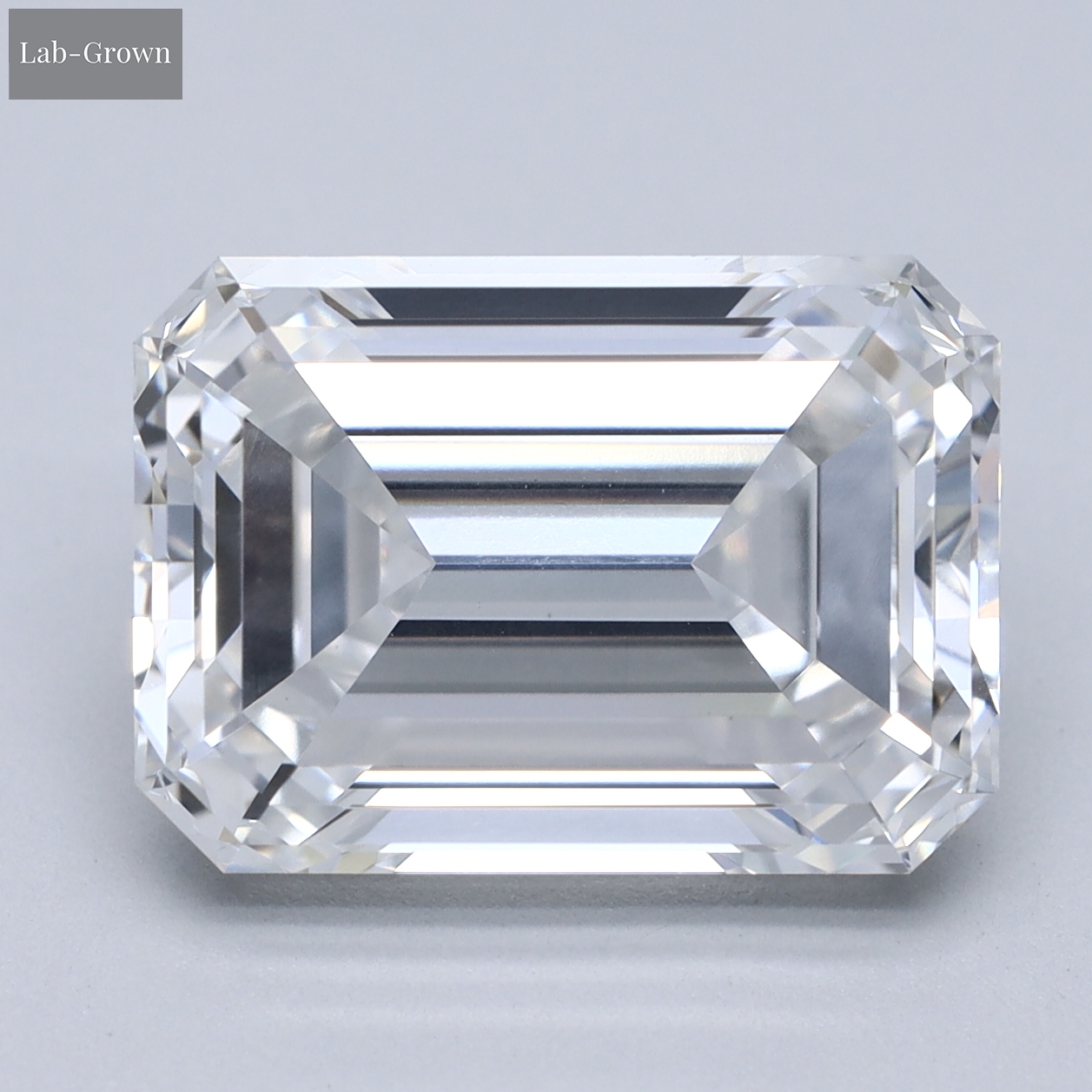 Emerald Cut Lab-Grown Diamond