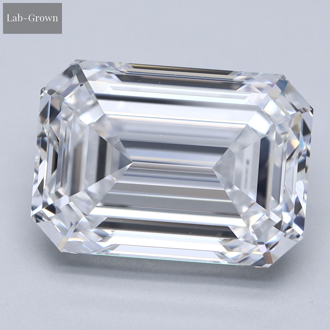 Emerald Cut Lab-Grown Diamond