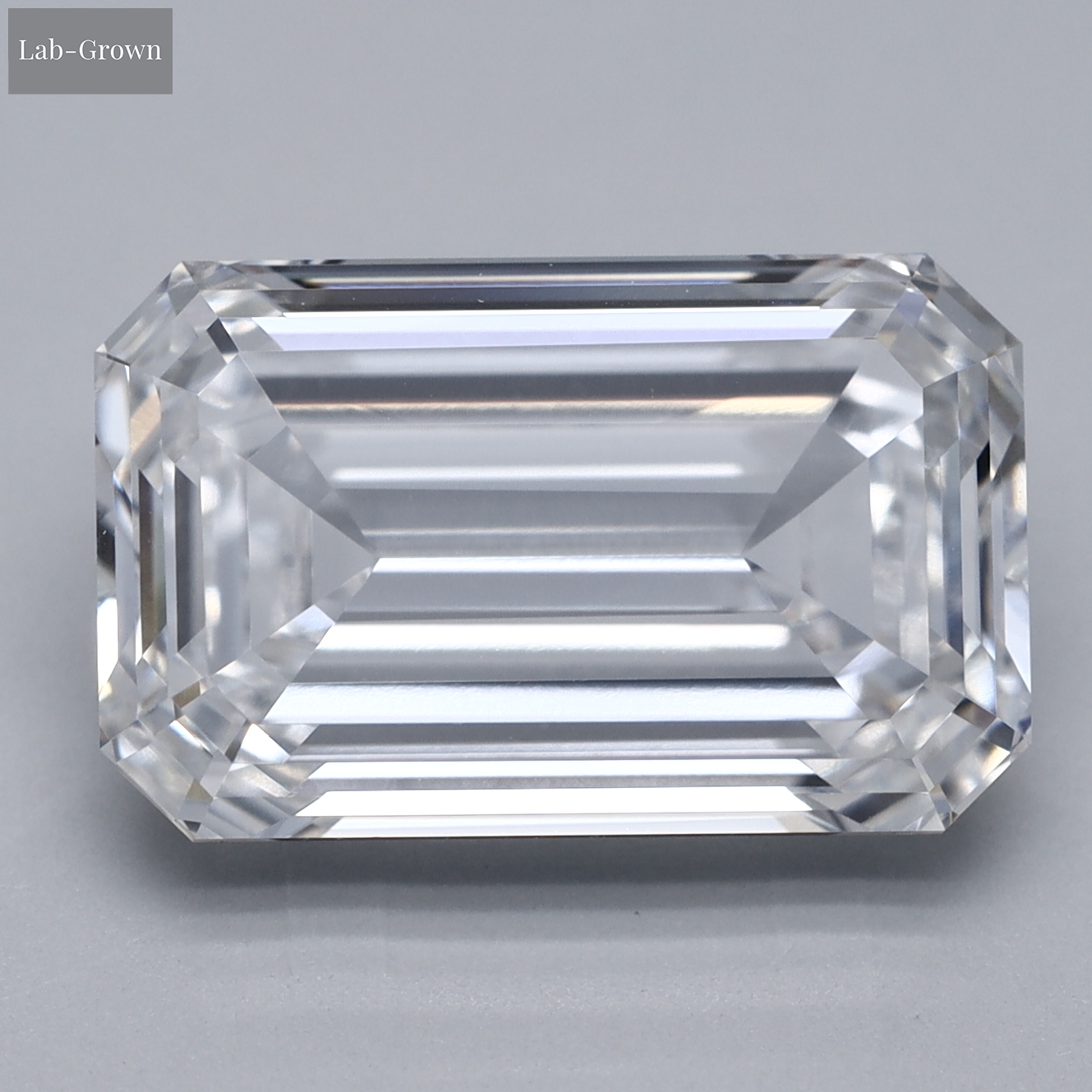 Emerald Cut Lab-Grown Diamond