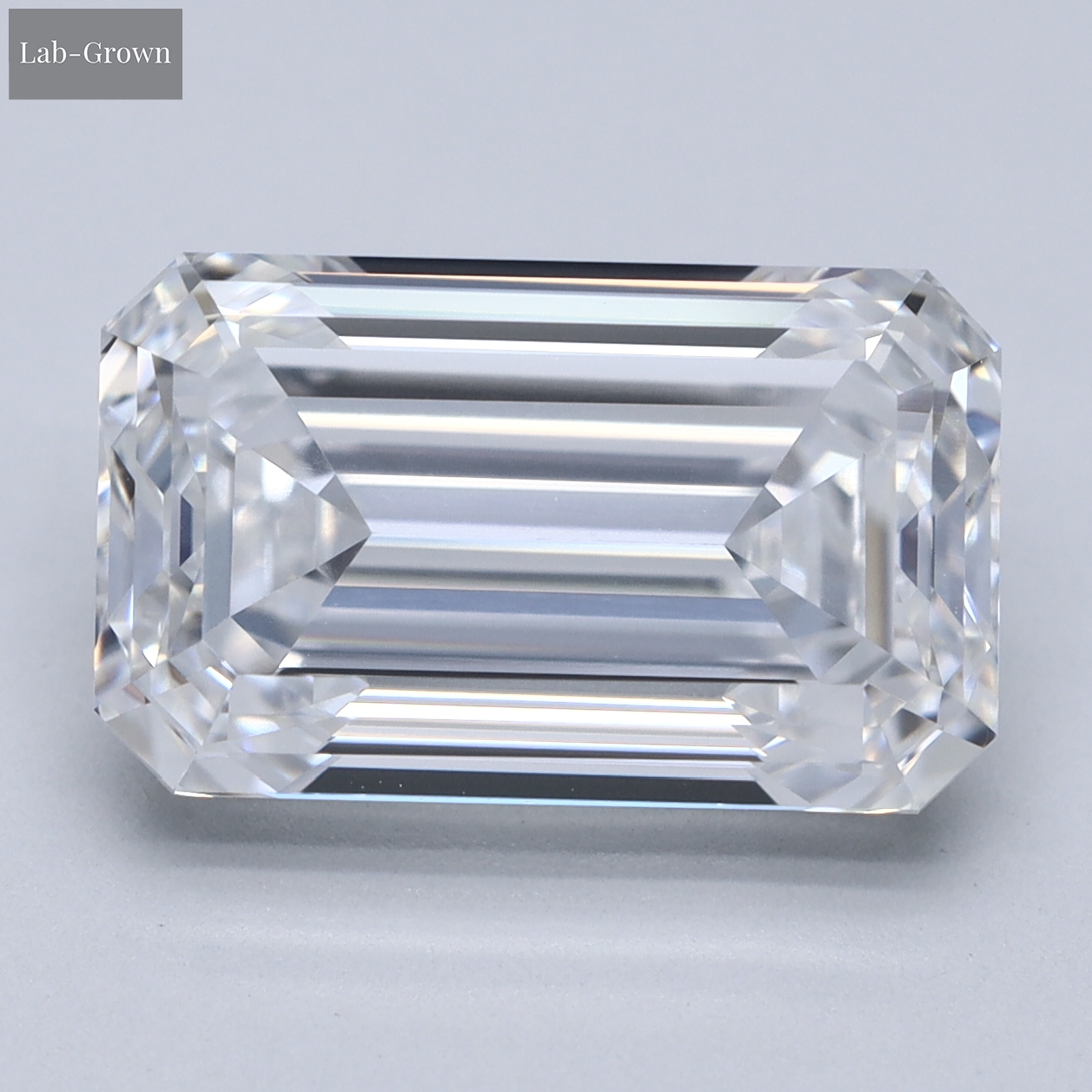 Emerald Cut Lab-Grown Diamond