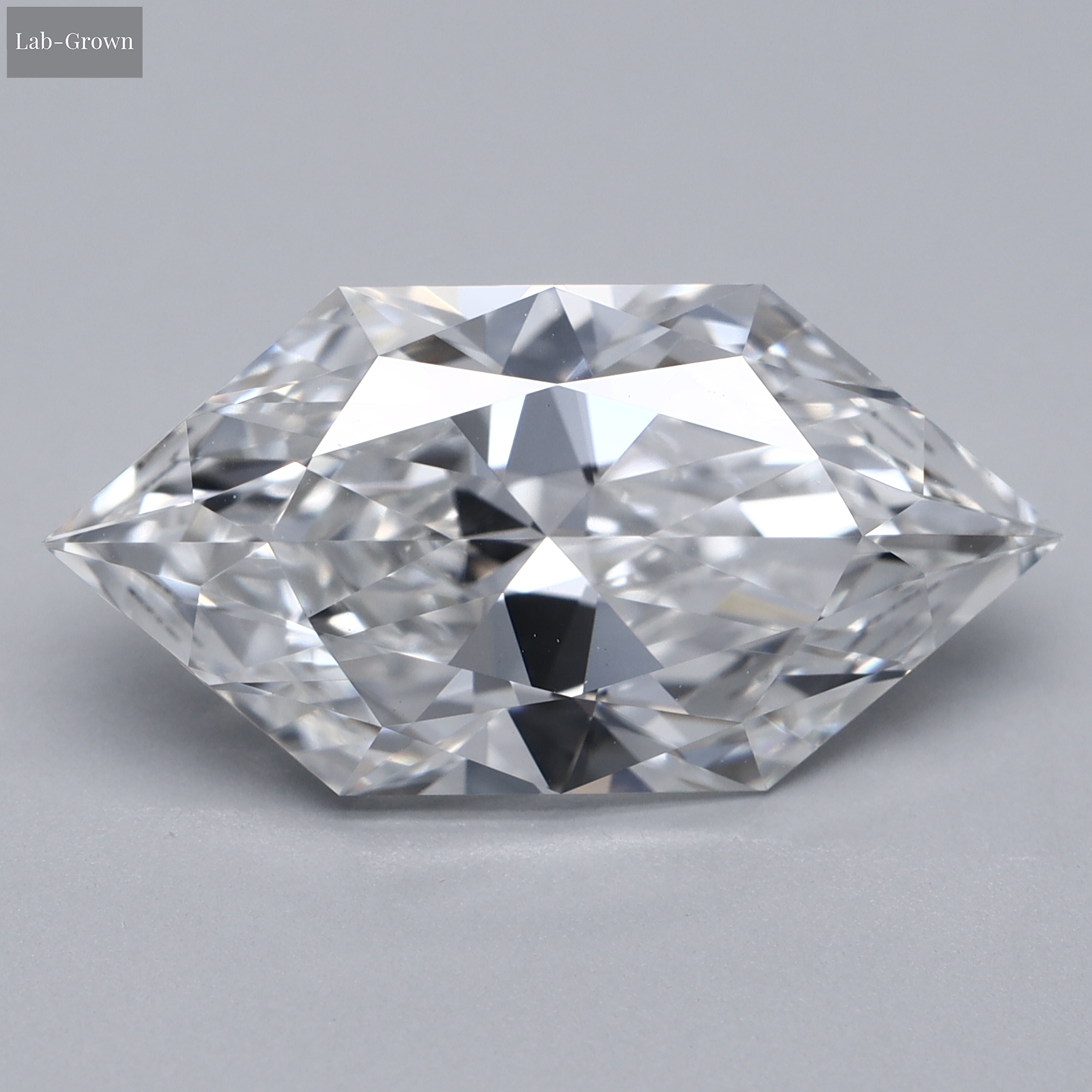 Elongated Hexagon Lab-Grown Diamond