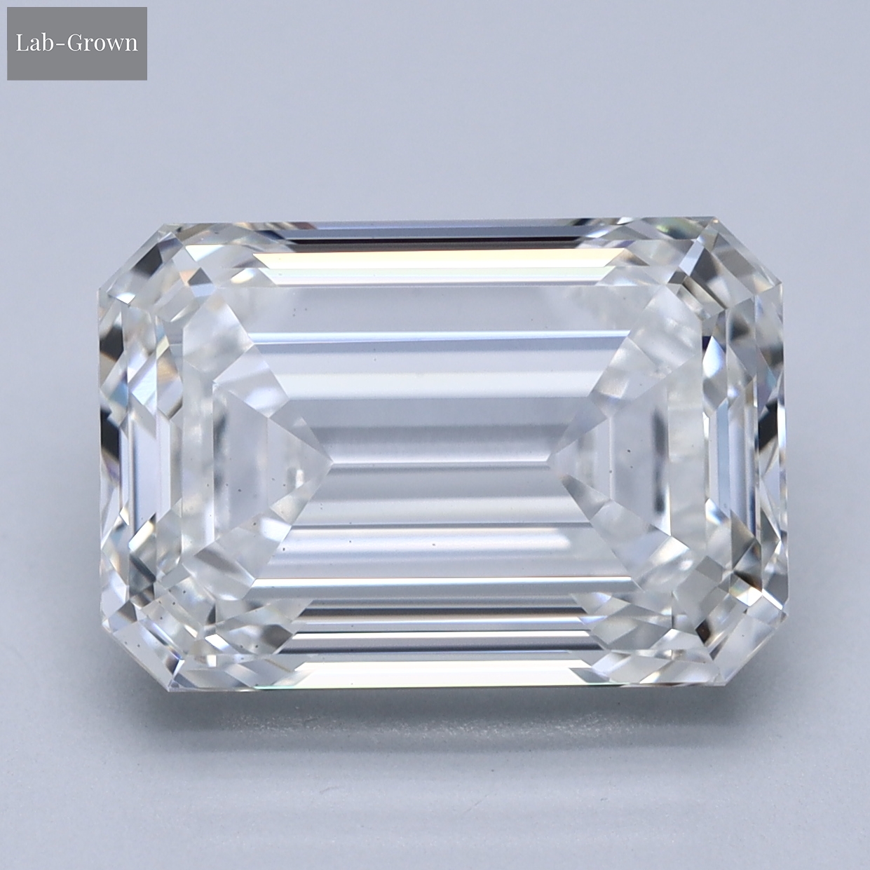 Emerald Cut Lab-Grown Diamond