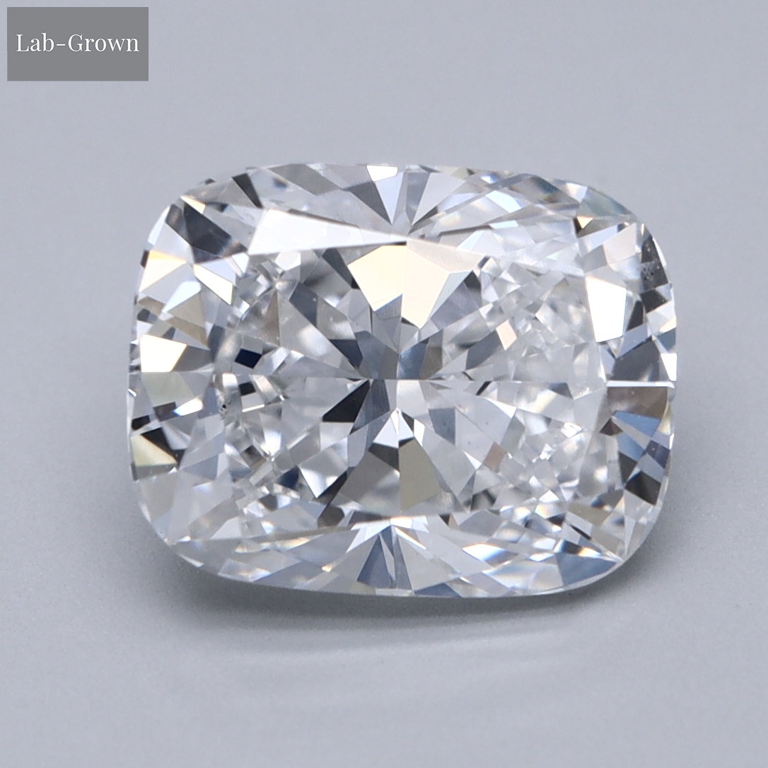 Cushion Cut Lab-Grown Diamond