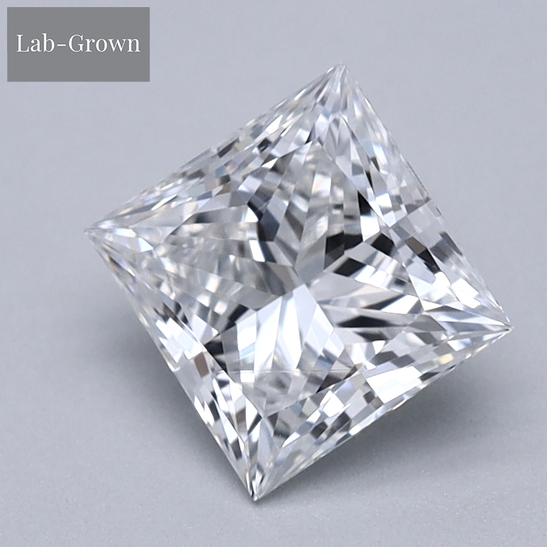 Princess Cut Lab-Grown Diamond