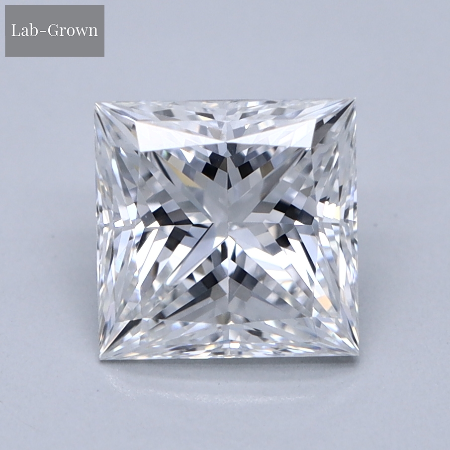 Princess Cut Lab-Grown Diamond