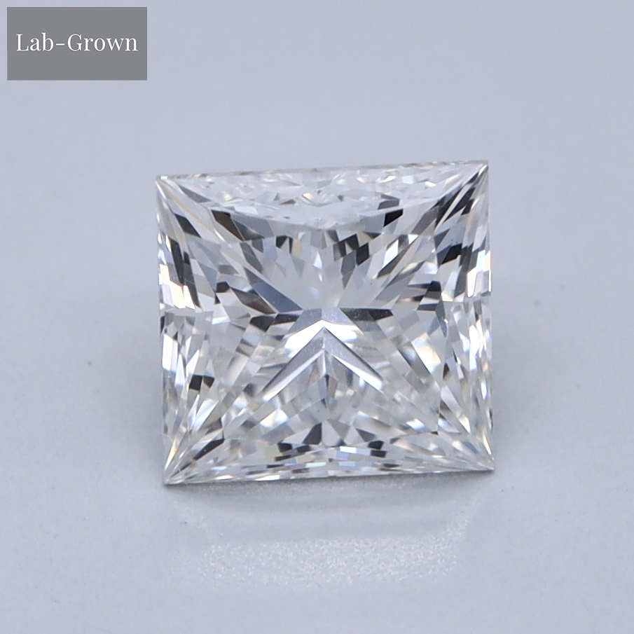 Princess Cut Lab-Grown Diamond