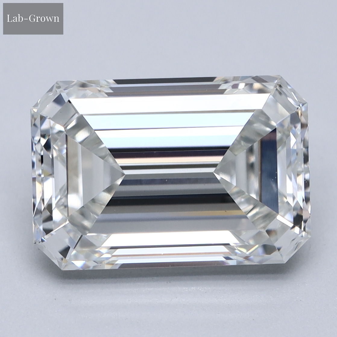 Emerald Cut Lab-Grown Diamond