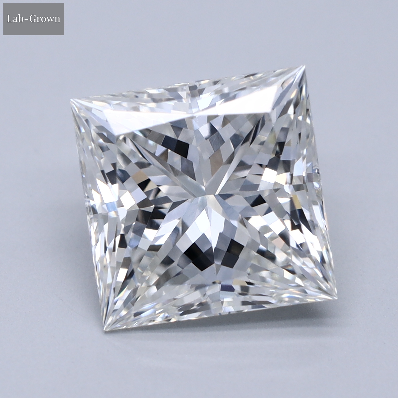 Princess Cut Lab-Grown Diamond