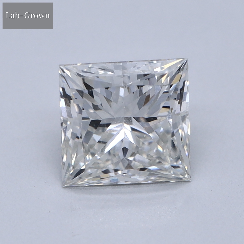 Princess Cut Lab-Grown Diamond