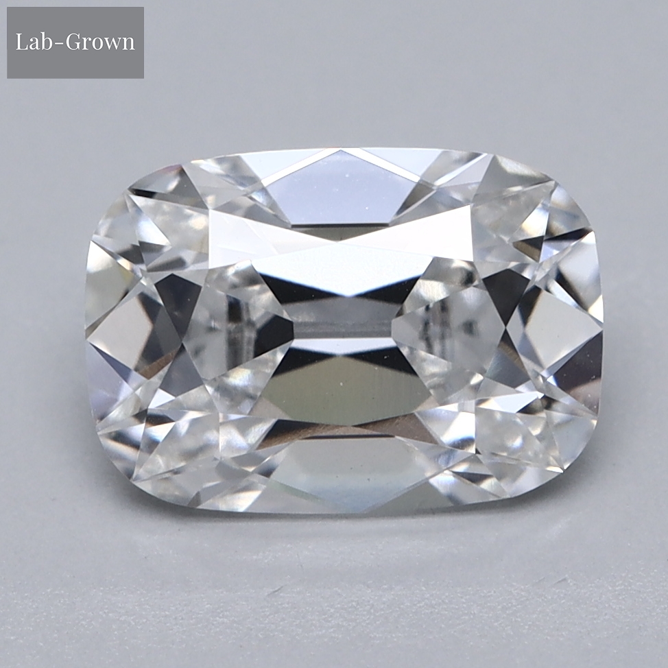Antique Cushion Cut Lab-Grown Diamond