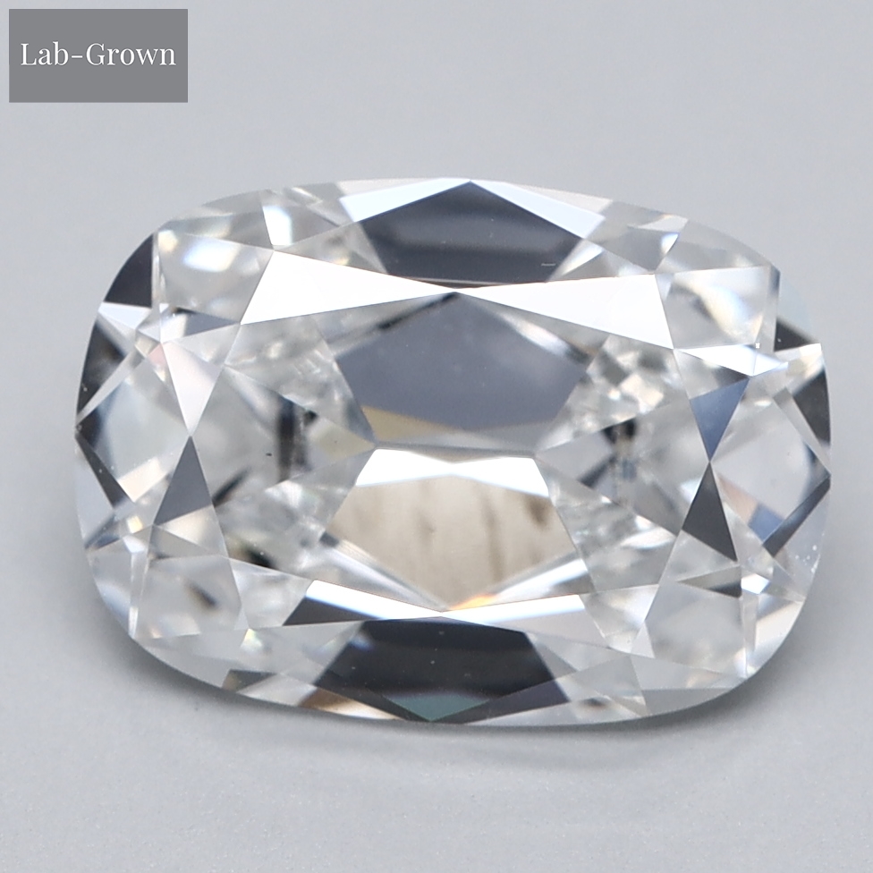 Antique Cushion Cut Lab-Grown Diamond