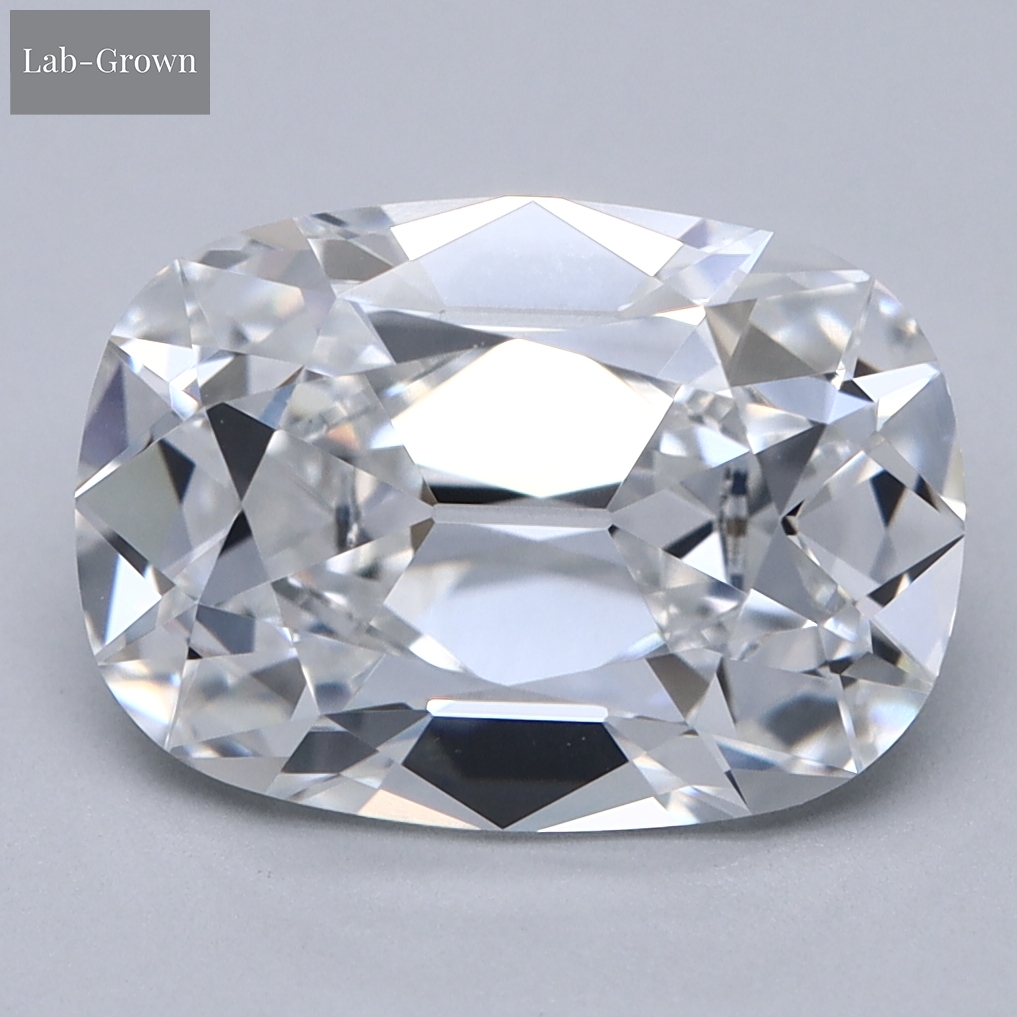 Antique Cushion Cut Lab-Grown Diamond