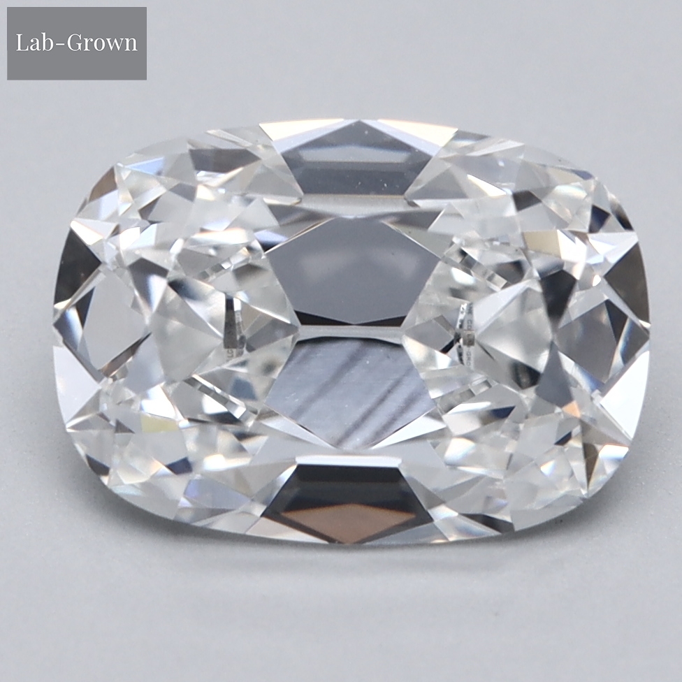 Antique Cushion Cut Lab-Grown Diamond