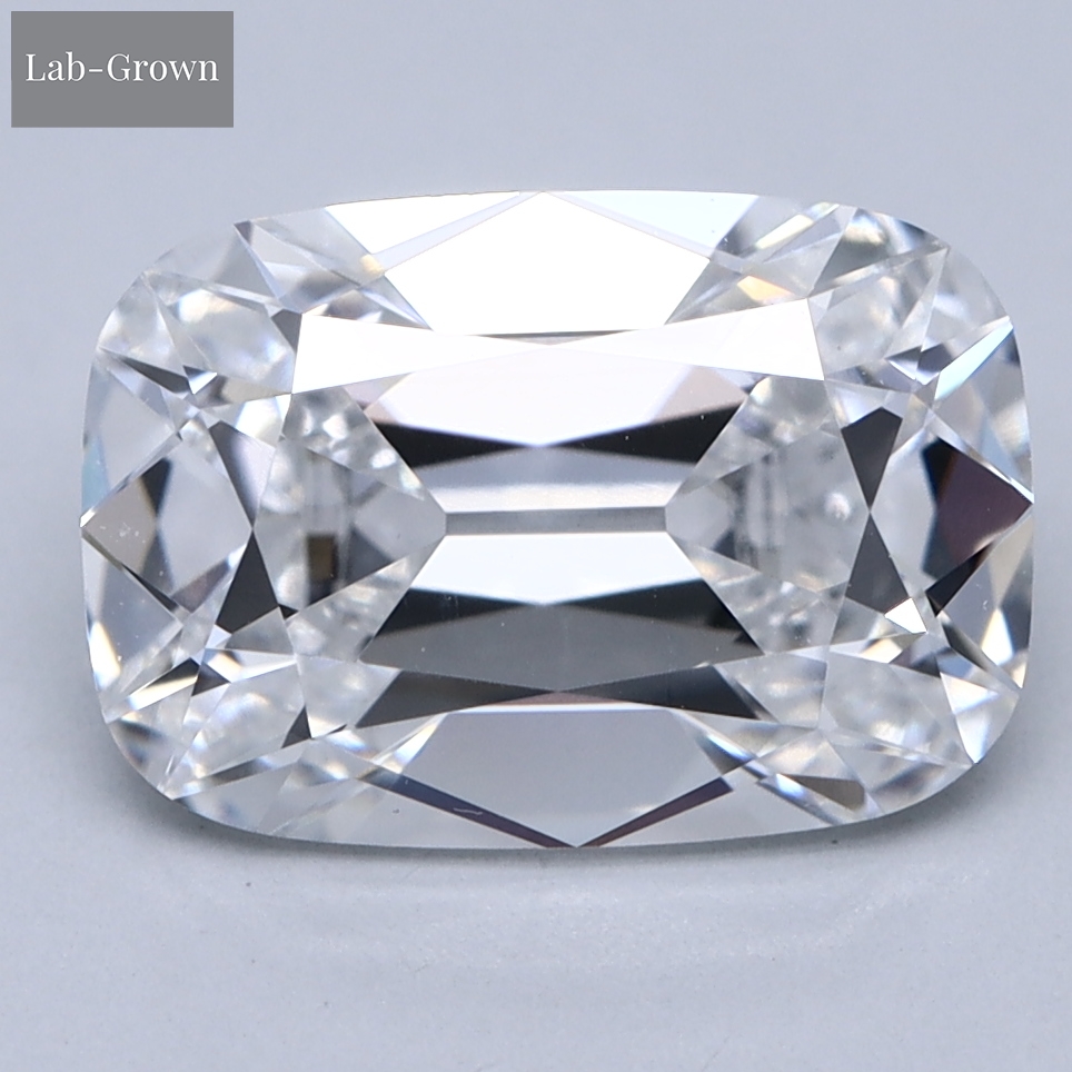Antique Cushion Cut Lab-Grown Diamond