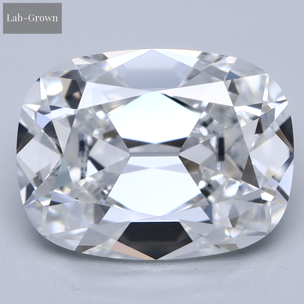 Antique Cushion Cut Lab-Grown Diamond