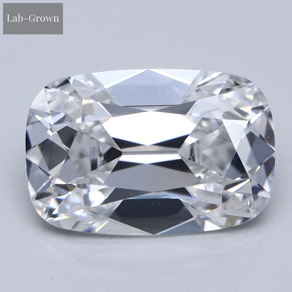 Antique Cushion Cut Lab-Grown Diamond