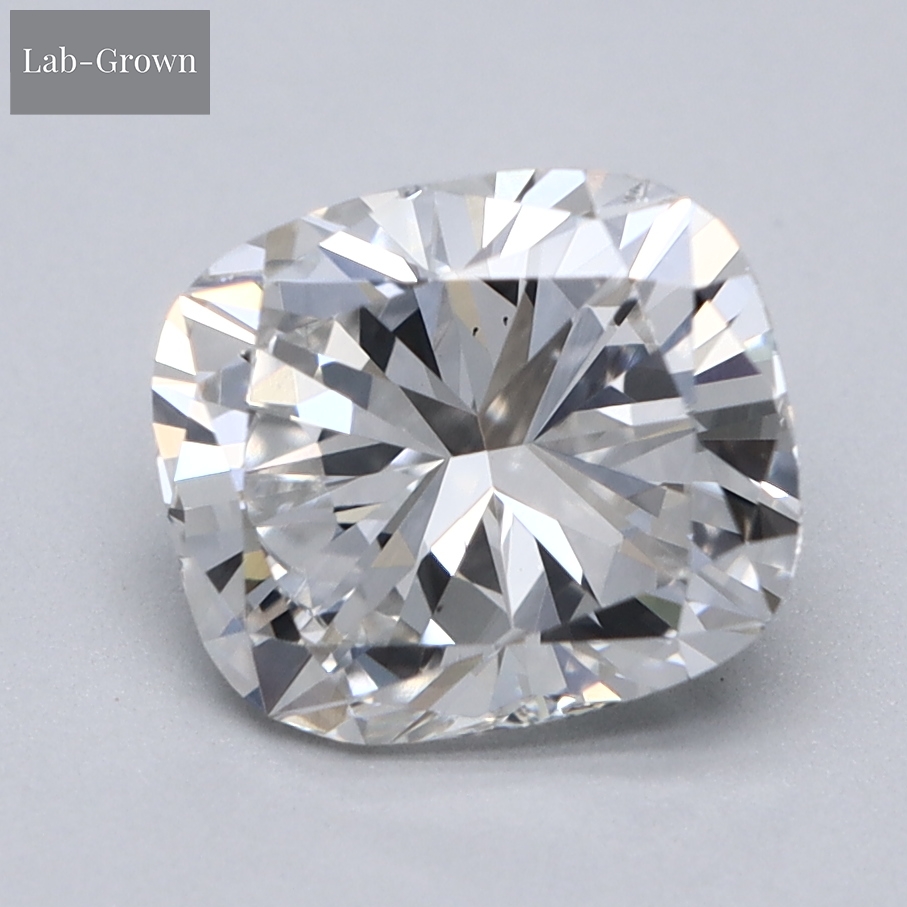 Cushion Cut Lab-Grown Diamond