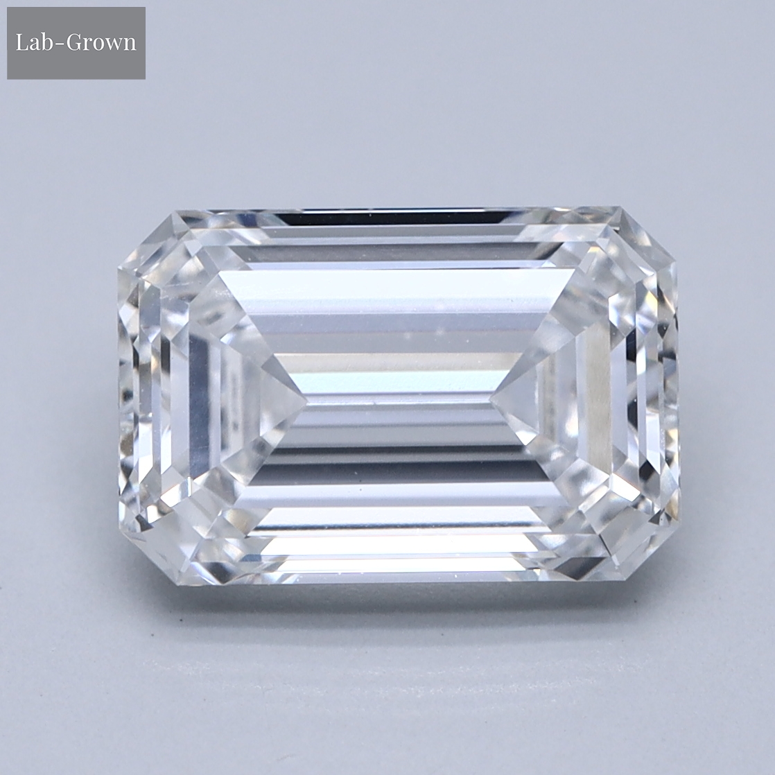Emerald Cut Lab-Grown Diamond