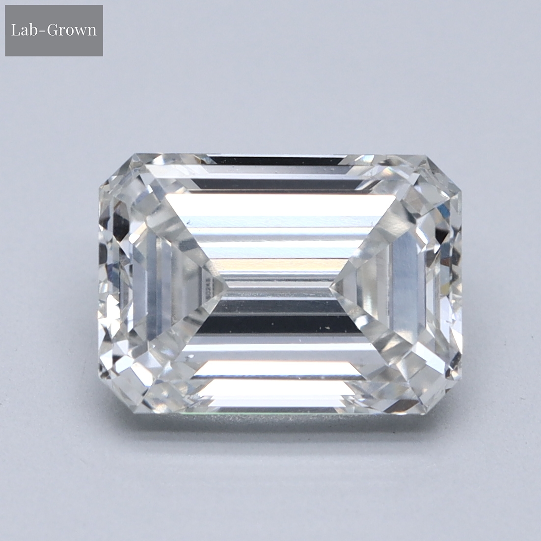 Emerald Cut Lab-Grown Diamond