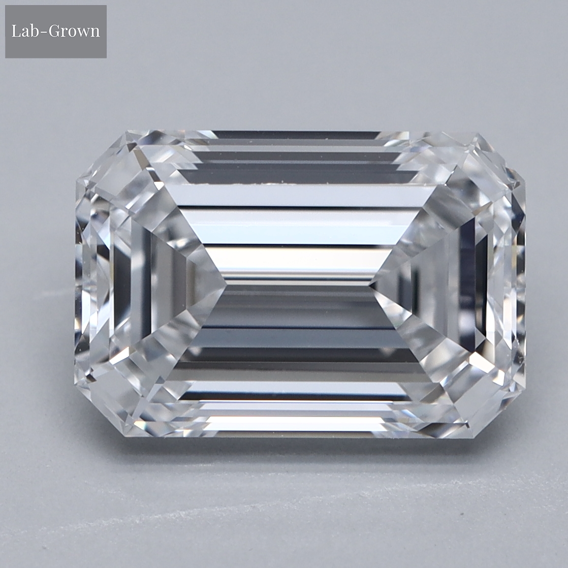 Emerald Cut Lab-Grown Diamond