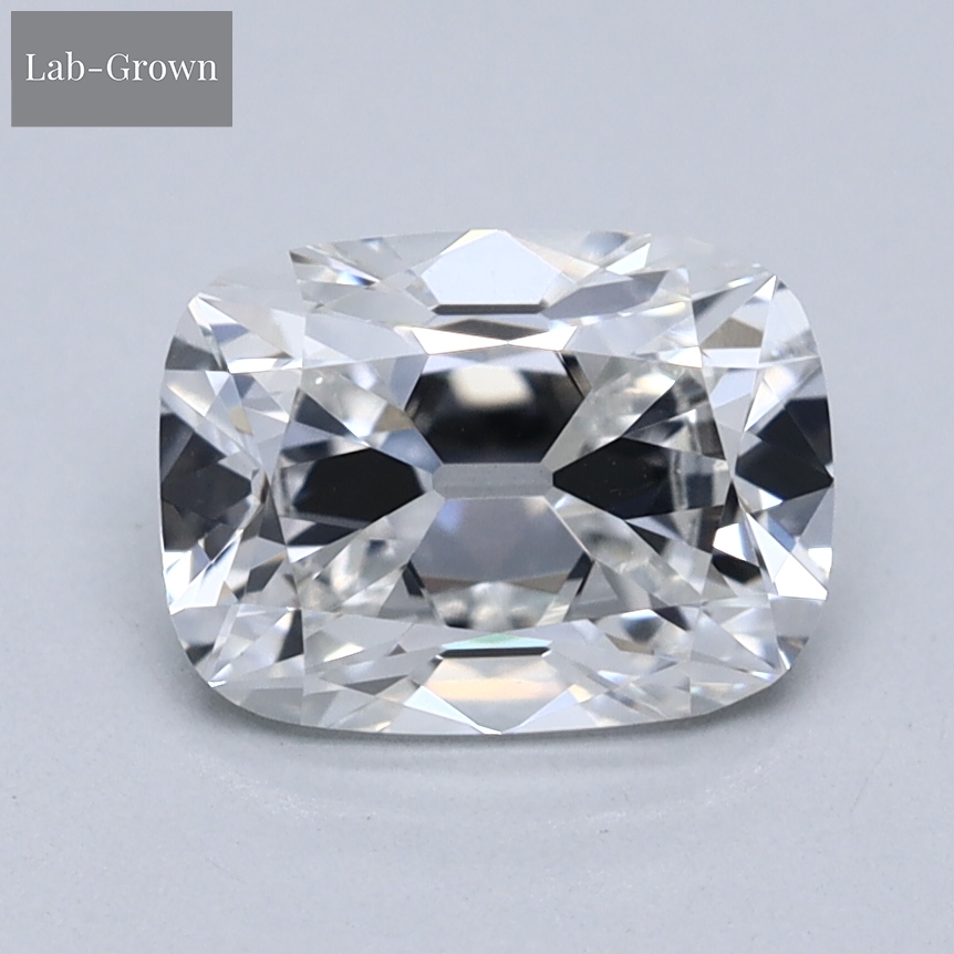 Antique Cushion Cut Lab-Grown Diamond