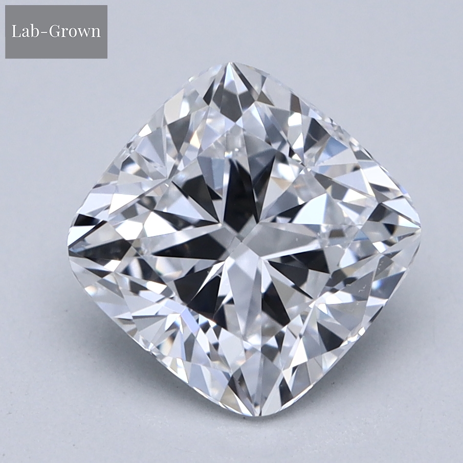 Cushion Cut Lab-Grown Diamond