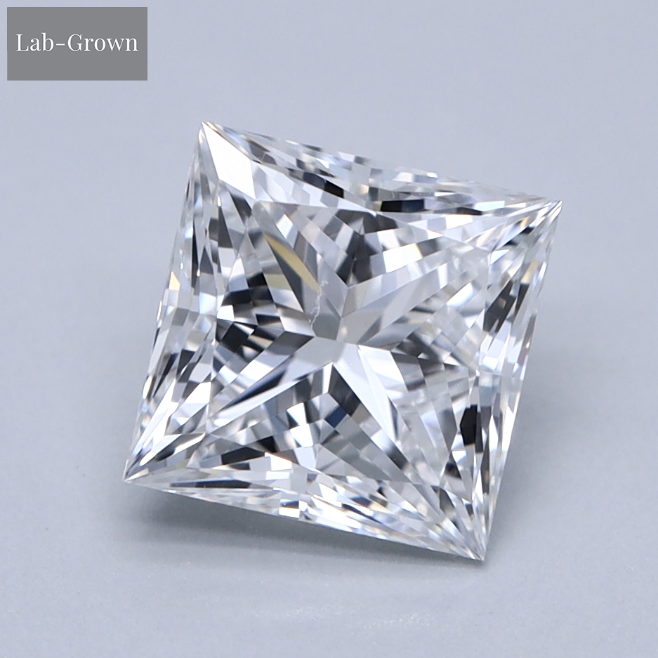Princess Cut Lab-Grown Diamond