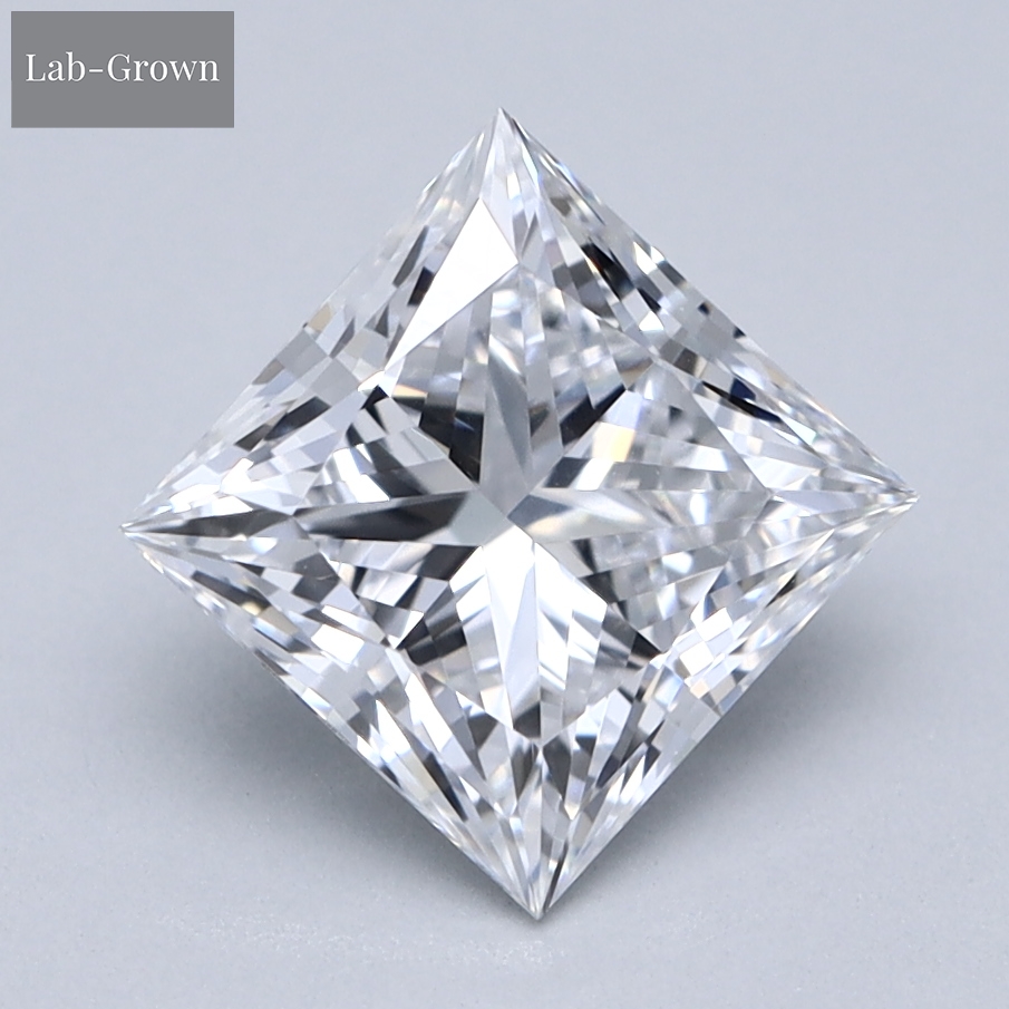 Princess Cut Lab-Grown Diamond