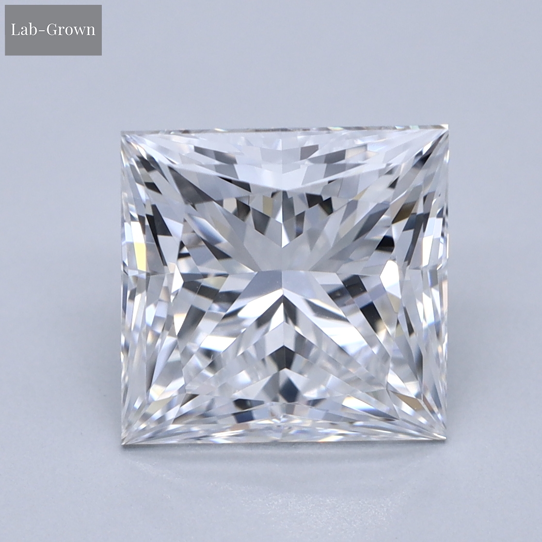Princess Cut Lab-Grown Diamond
