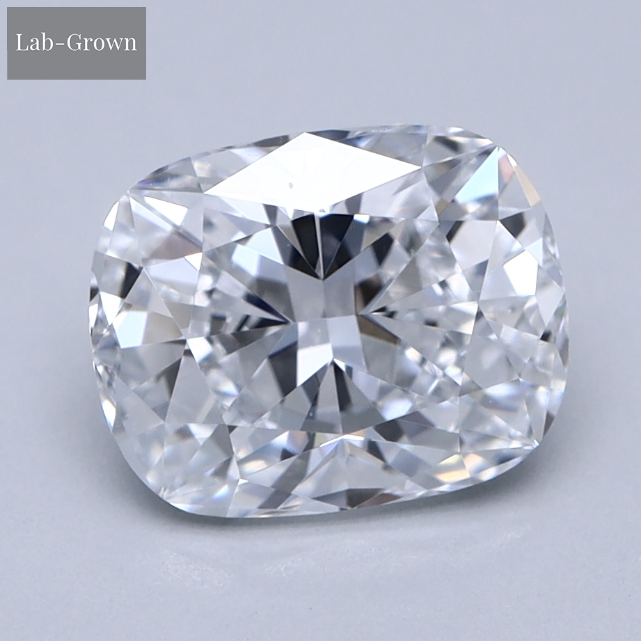 Cushion Cut Lab-Grown Diamond