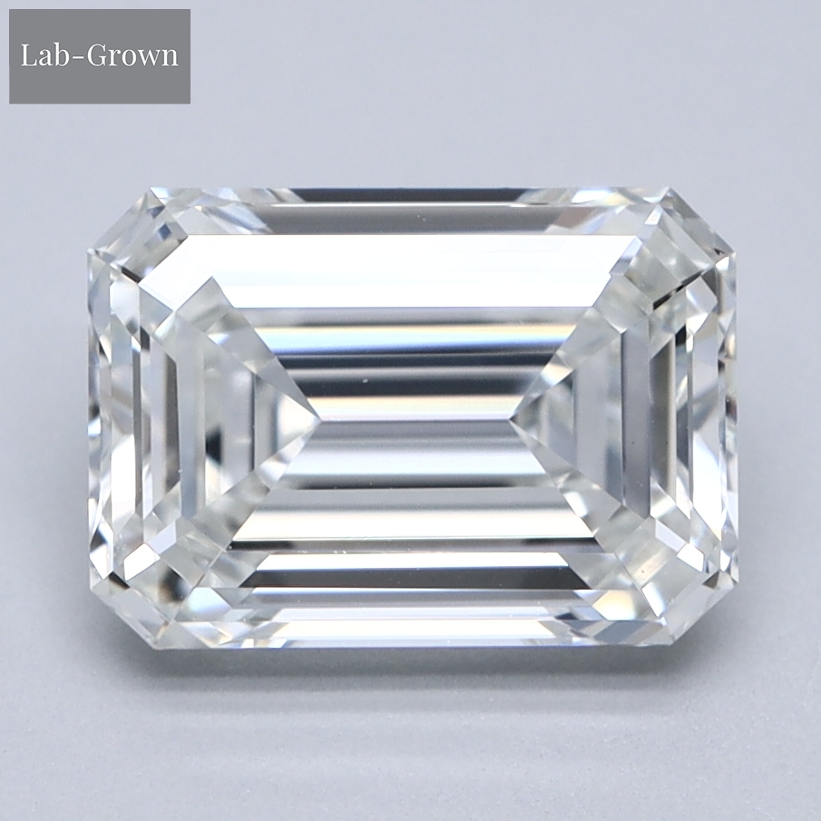 Emerald Cut Lab-Grown Diamond