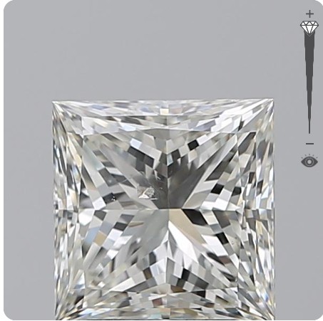 Princess Cut Natural Diamond