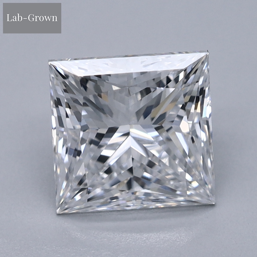 Princess Cut Lab-Grown Diamond