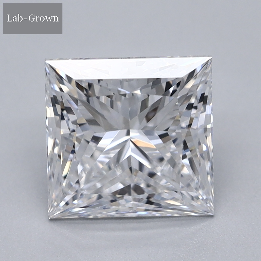 Princess Cut Lab-Grown Diamond