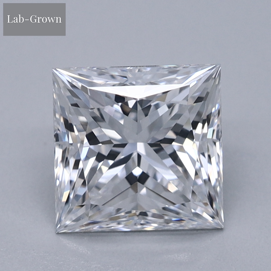 Princess Cut Lab-Grown Diamond