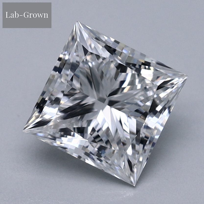 Princess Cut Lab-Grown Diamond