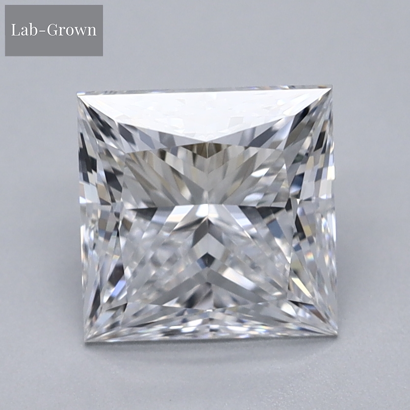 Princess Cut Lab-Grown Diamond