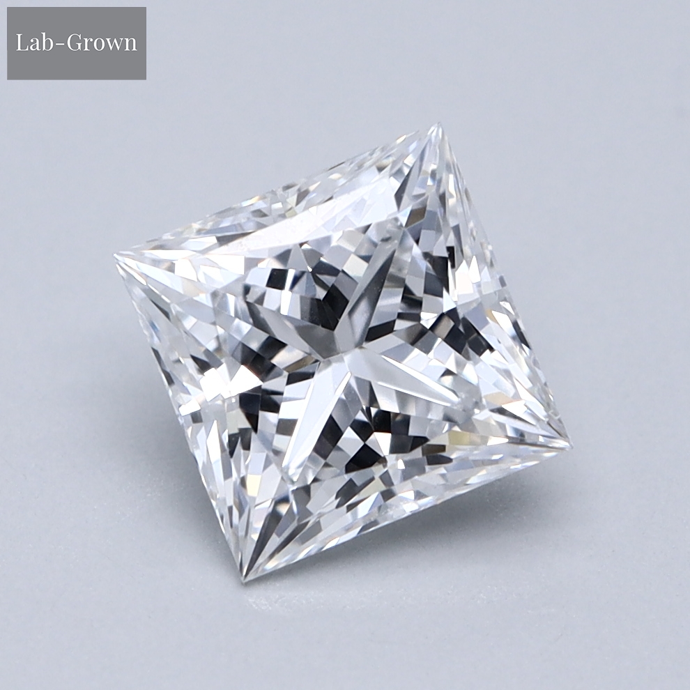 Princess Cut Lab-Grown Diamond