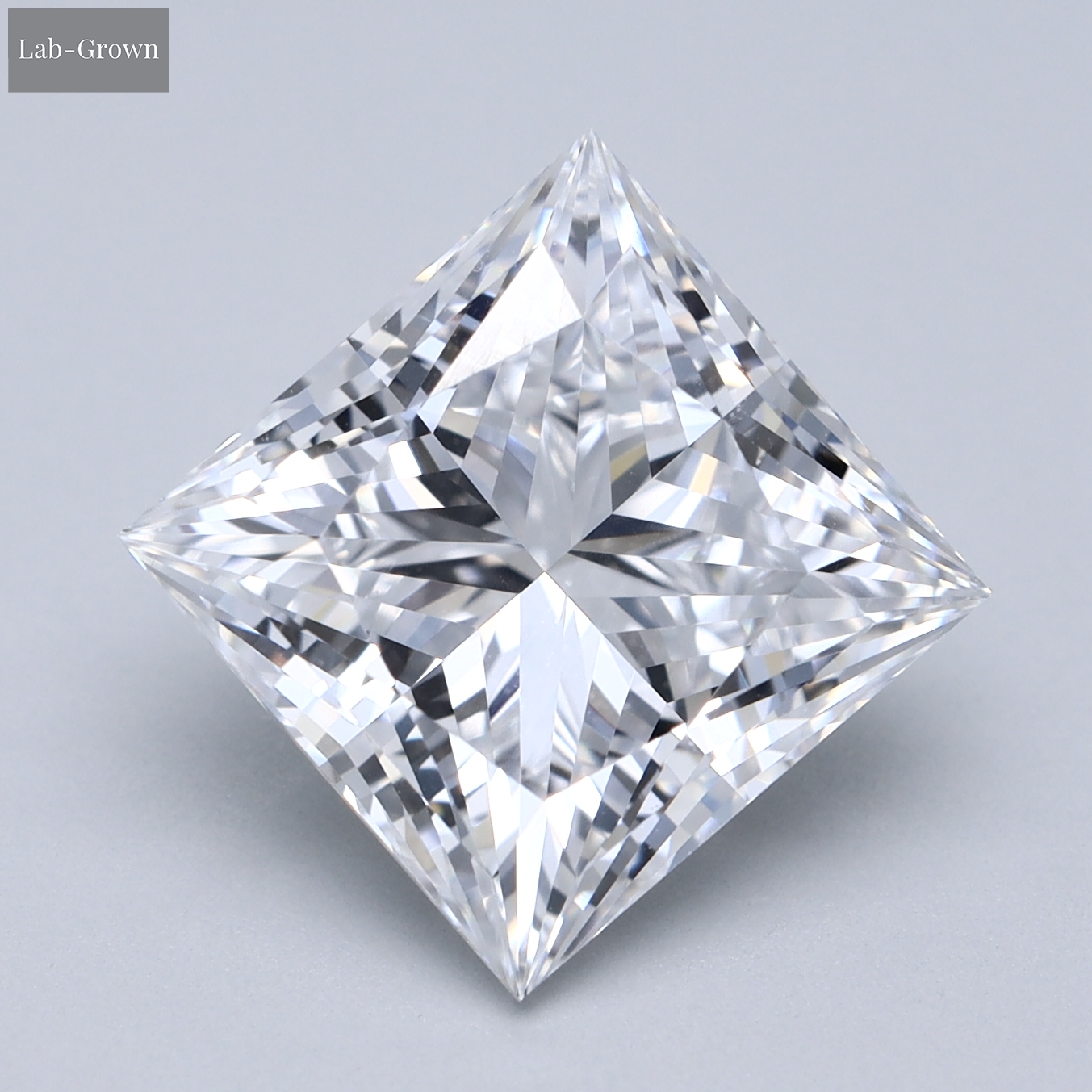 Princess Cut Lab-Grown Diamond