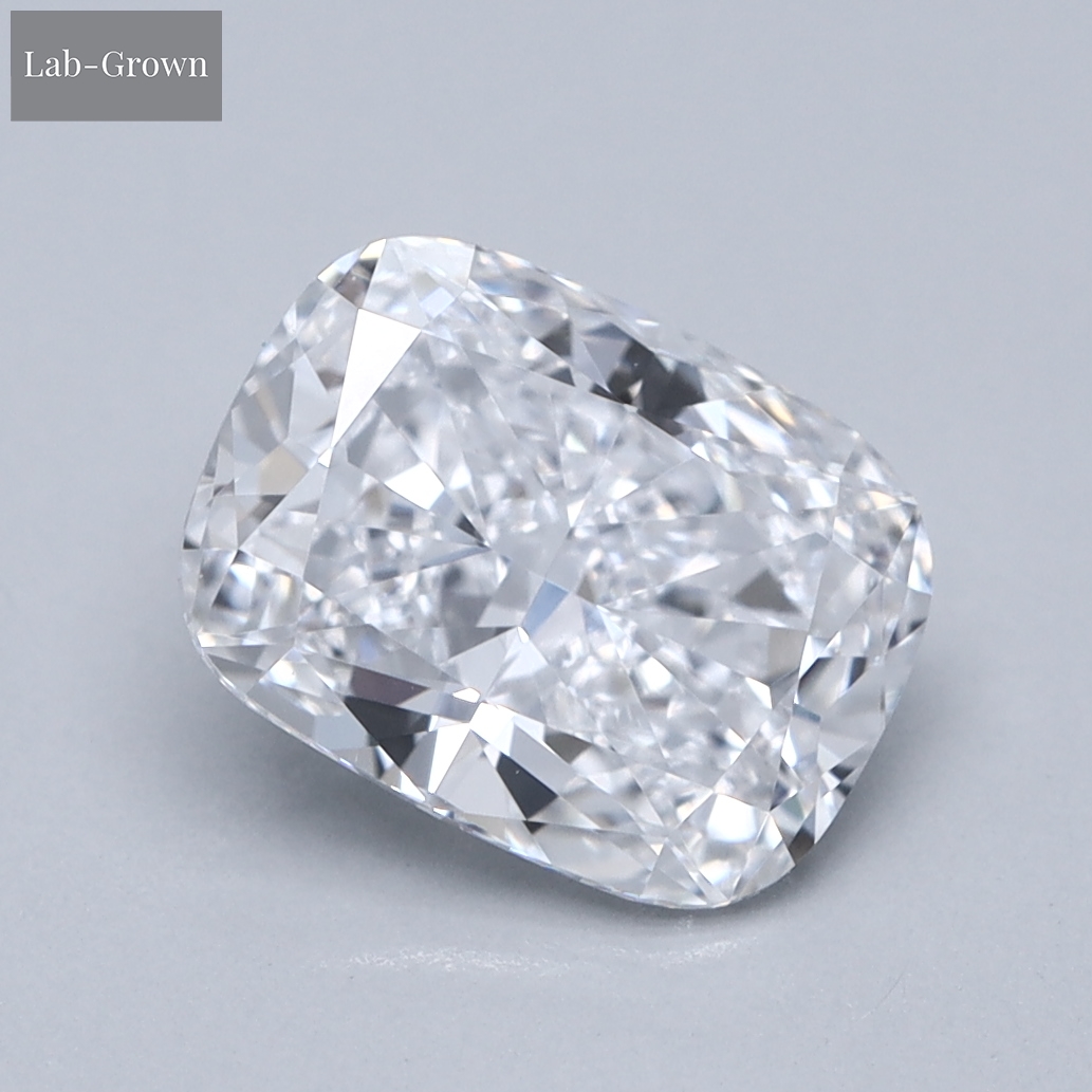Cushion Cut Lab-Grown Diamond