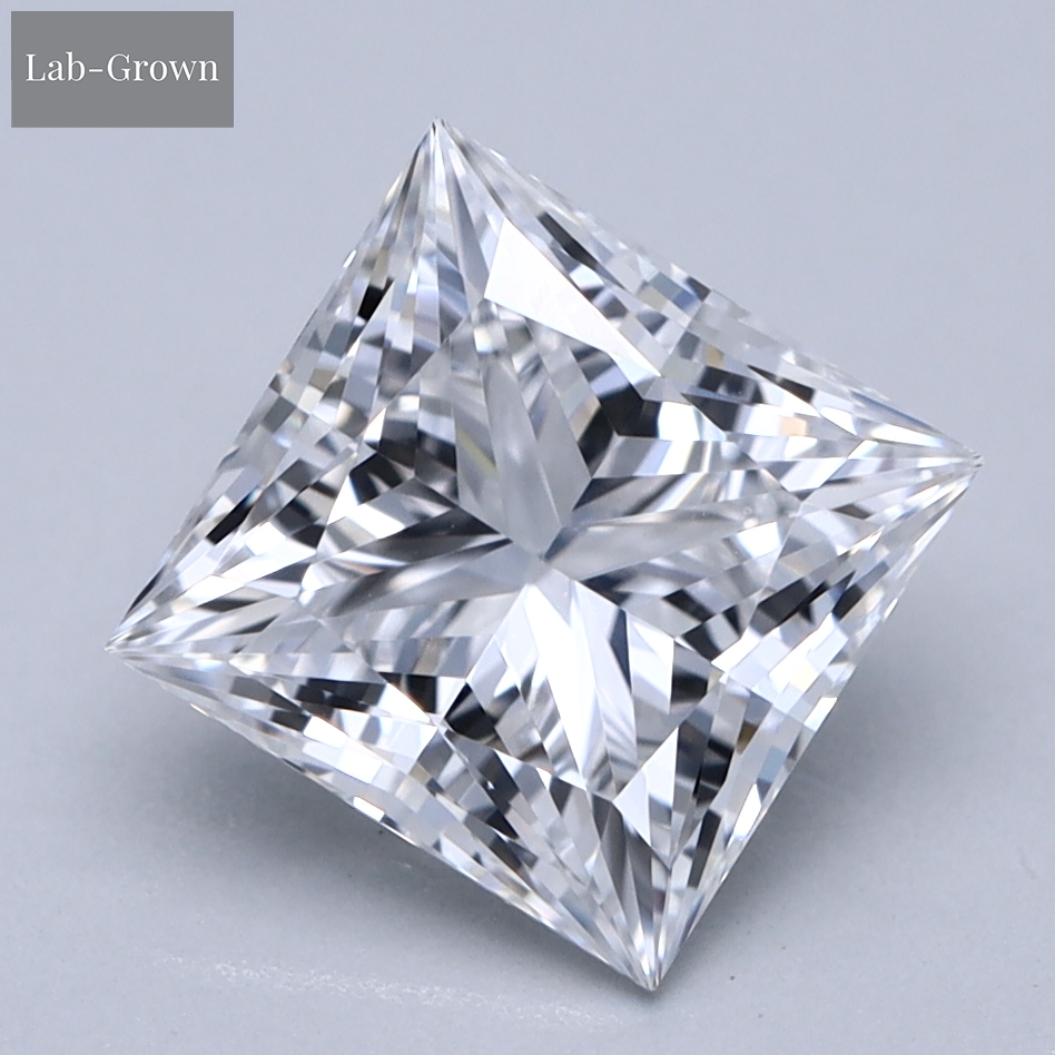 Princess Cut Lab-Grown Diamond