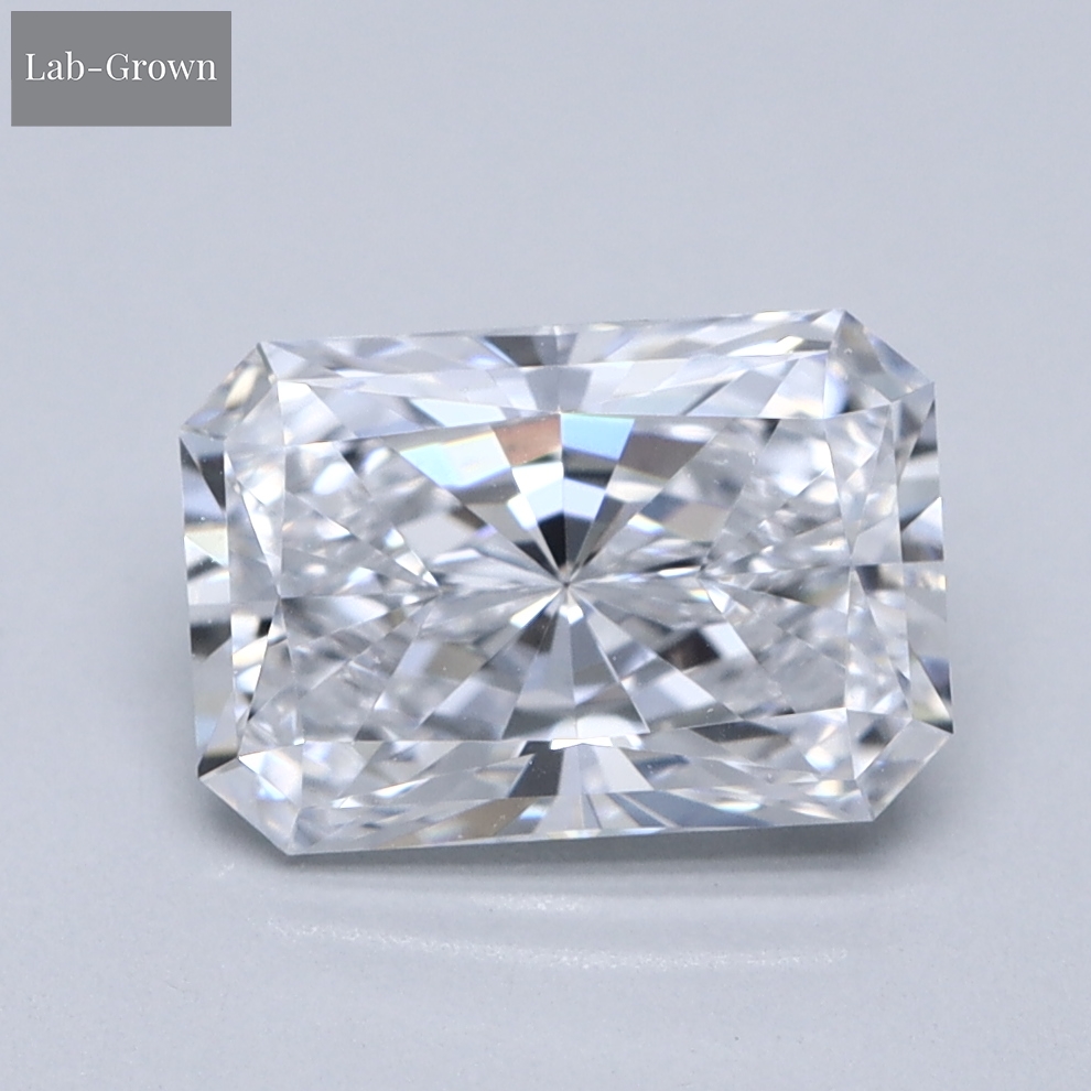 Radiant Lab-Grown Diamond