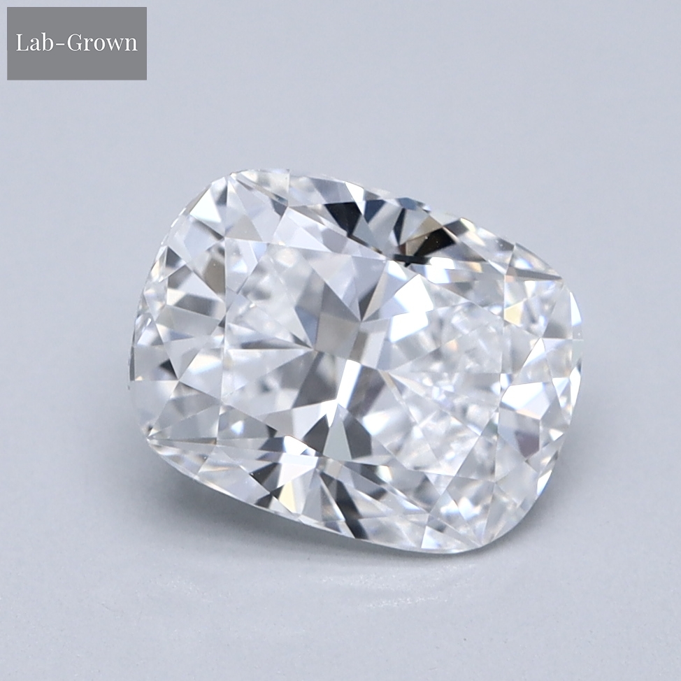 Cushion Cut Lab-Grown Diamond