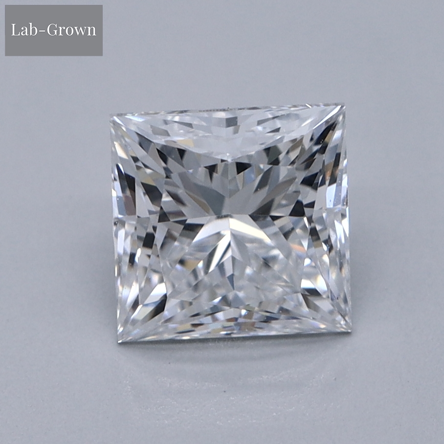 Princess Cut Lab-Grown Diamond