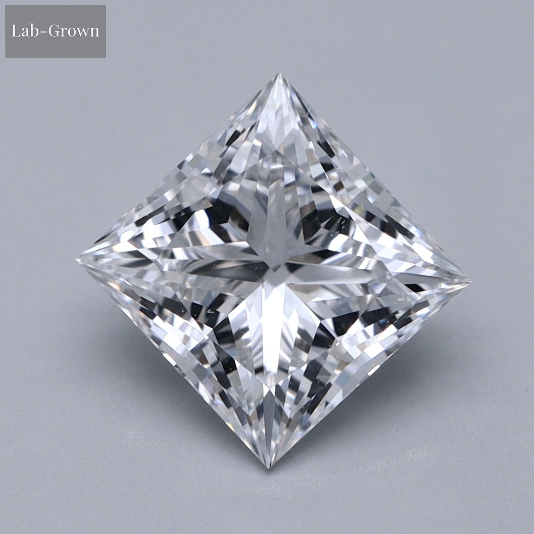 Princess Cut Lab-Grown Diamond